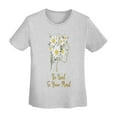 thumbnail image 5 of Kind To Your Mind Women'S Basic Short Sleeve T-Shirt Gray Small, 5 of 5