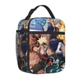 thumbnail image 2 of My Hero Academia Lunch Bag Portable Insulated Tote Bento Bag Office Picnic Cooler Thermal Handbag, 2 of 8