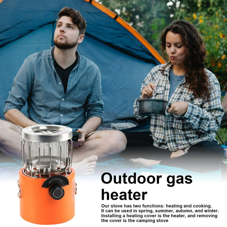 Outdoor Gaas Heater, Multi-Function Mini Heater Tent Stove