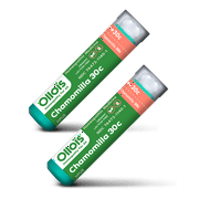 OLLOIS Chamomilla 30C Organic Lactose-Free Homeopathic Pellets (Pack of 2) for Teething