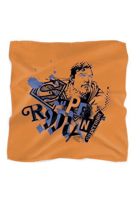 Superman Cut & Paste Bandana (21 in x 21 in)