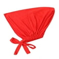 thumbnail image 4 of TRUBKH Turban Headbands Wide Headbands Boho Headbands for Women Hair Bandanas for Women Headscarf Wide Headband Sweat Band for Women Red One Size, 4 of 4