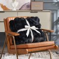 thumbnail image 4 of Cozy Bliss Faux Fur Throw Blanket for Couch, Fuzzy Soft Plush Thick Bubble Blanket for Sofa Bedroom Living Room, 108 * 90 Inches Black, 4 of 18
