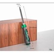 Baolian 4-Piece Cross Screwdriver Set Multi-Function Tool Kit