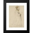 thumbnail image 2 of Hans Holbein The Younger 14x18 Black Modern Framed Museum Art Print Titled - Jeanne De Boulogne, Duchess of Berry (1523-24), 2 of 5