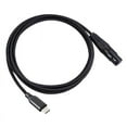 thumbnail image 2 of USB Type C To XLR Adapter Type C Male To 3 Pin XLR Female Microphone Cable Connector xc6979, 2 of 6