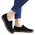 thumbnail image 3 of Sngxgn Women’s Ballet Flat Flats Shoes Comfortable Slip On Dress Shoes(Black,42), 3 of 6