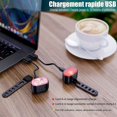 thumbnail image 2 of luces LED para bicicleta, luces delanteras y traseras recargables por USB, luces LED impermeables para bicicleta, faros delanteros de doble cuenta, adecuados para todas las bicicletas y todo tipo de nosotros Rojo Verde Cocina, Decoración y Otros, 2 of 5