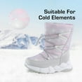 thumbnail image 3 of BURUDANI Kids Girls Boys Insulated Waterproof Winter Warm Snow Boots (Toddler/Little Kid), 3 of 6