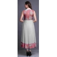 thumbnail image 4 of Bimba Light Pink Ocean Anarkali Dress For Women Indian Ethnic Printed Kurti Long Kurta Party Dress X-Small, 4 of 6