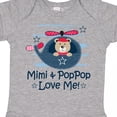 thumbnail image 4 of Inktastic Mimi and PopPop Love Me Boys Baby Bodysuit, 4 of 5