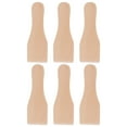 thumbnail image 2 of 6Pcs Small Wooden Spatula Multi-purpose Wood Scraper Heat-resistant Cooking Spatula, 2 of 8