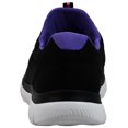 thumbnail image 3 of Zapatillas Skechers Summits para Mujer Negro Morado Talle 8W, 3 of 7