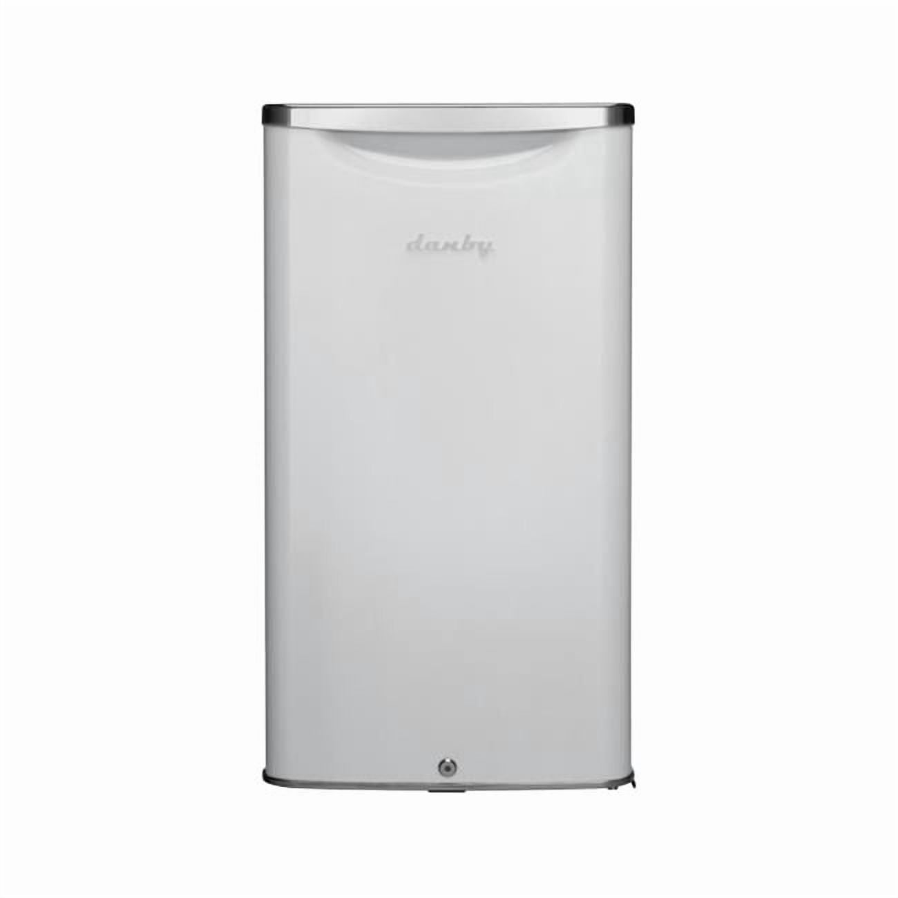 Danby DADAR033A6PDB 3.3 cu. ft. Contemporary Classic Compact Fridge, Pearl White