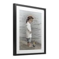 thumbnail image 2 of Stupell Industries Cottage Child on Beach Shore Black Framed Print Under Glass, 13 x 16, by Kendra Dew, 2 of 8