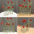 thumbnail image 6 of OUNONA Hinged Test Tube Flower Vase: Plant Propagation Tubes Hinged Flower Vase Hydroponic Plant Vase Transparent Aquatic Plant Flower Container For Home Office, 6 of 6