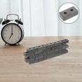 thumbnail image 6 of Grey Clay Mini Bricks for Dollhouse Garden Crafts Dexterity 40pcs, 6 of 8