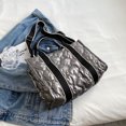 thumbnail image 1 of Bolsa bandolera de otoño invierno de mano de viaje acolchado de algodón (gris) Likrtyny  Para Estrenar, 1 of 9