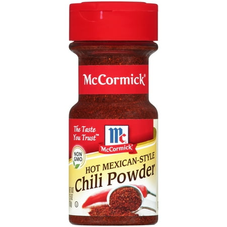 (2 Pack) McCormick Hot Mexican Chili Powder, 2.5 (Best Spices For Chili)