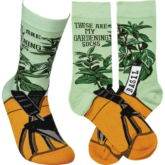 Primitives Socks - These Are My Gardening Socks