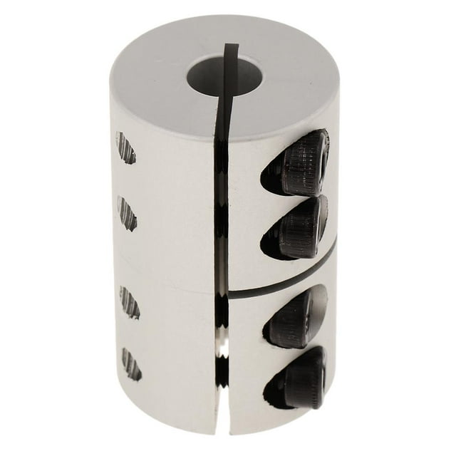 Acopmientos rígi Acopdor de amortiguación de motor Baoblaze Acoplamiento de eje Aleación de aluminio Ence de estómero Medio alto Diámetro interior flexible 10 mm
