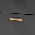 Baxton Studio Kelson Modern and Contemporary Dark Grey and Gold Finished Wood Coffee Table main image 0
