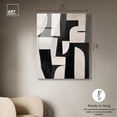 thumbnail image 4 of Curvilinear Contrast II Acrylic Print Midcentury Art by Art Remedy, Ready to Hang, 36 x 45, 4 of 6