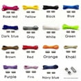 thumbnail image 2 of SPRING Personalize Your Shoes with Elastic Laceless Metal Ball Laces 14 Colors light purple, 2 of 9