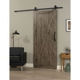 thumbnail image 2 of Spectrum Millbrooke PVC Barn Door Z-Style Size 36"wide x 84"high - Kit *Requires Assembly* Weathered Grey Color, 2 of 5