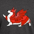 thumbnail image 4 of CafePress - The Red Corgon Plain Dark T Shirt - Men's Classic Graphic Cotton T-Shirt, 4 of 5