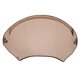 thumbnail image 4 of Cascos de motocicleta abiertos PC con visera abatible y protección contra el viento para KYT NFJ marrón, 4 of 5