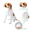thumbnail image 3 of Perro Sentado De Peluche ANGGREK Juguete De Peluche Corto 30 Cm Con Cojín Decorativo, 3 of 8