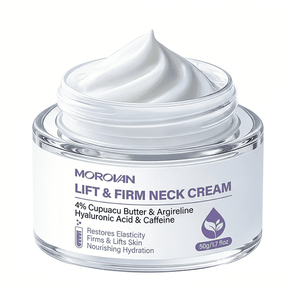 Lift and Firm Neck Cream Anti Aging Moisturizer Tightening Skincare for Turkey Neck 1.7 fl oz