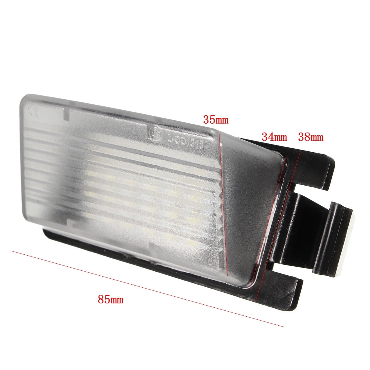 2x LED License Plate Light Lamps White For Nissan 350Z 370Z GTR Infiniti G35 G37