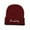 Red, variant on Tittly Winter Hats Beanie Hat Unisex Keep Hats Wool Warm Winter Fashion Knitted Baseball Caps Skull Caps Hats for Women Black One Size