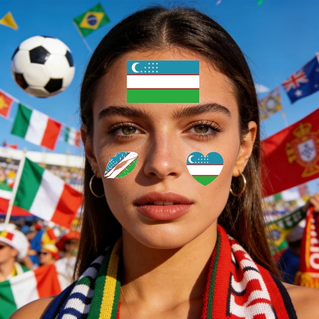 Decoración del hogar, productos festivos, suministros para celebraciones de aficionados al fútbol. 10 pegatinas de tatuajes para ver partidos de fútbol. Fiestas temáticas de aficionados, decoración d