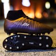 thumbnail image 2 of Zapatos de fútbol de tobillo alto para hombre, zapatillas deportivas profesionales de entrenamiento, ultraligeras, antideslizantes, 2 of 5