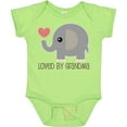 thumbnail image 3 of Inktastic Loved by Grandma Cute Grandchild Boys or Girls Baby Bodysuit, 3 of 5