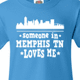 thumbnail image 4 of Inktastic Memphis Tennessee Someone Loves Me Skyline Youth T-Shirt, 4 of 5