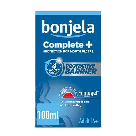 Bonjela Complete Plus 10ml - Complete Mouth Ulcer Care by, Bonjela Complete plus By Reckitt (Best Remedy For Mouth Ulcer)