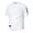 White, variant on Antinious Men Solid Round Neck Arm Zip Short Sleeve Loose Daily Casual Tops