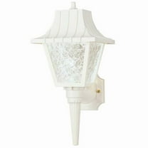 Westinghouse 66946 8 in. Plastic Wall Lantern- White