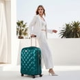 thumbnail image 5 of 29" Large Checked Luggage Hardside Expandable Suitcase with Spinner Wheels & TSA Lock, Lightweight Rolling Luggage for Travel,Teal, WD8810, 5 of 8