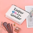 thumbnail image 3 of Zuo Bao Baby Reveal Announcement Gift Keeper Of The Gender Cosmetic Bag Gender Reveal Party Gift (Keeper Of The Gender White), 3 of 7
