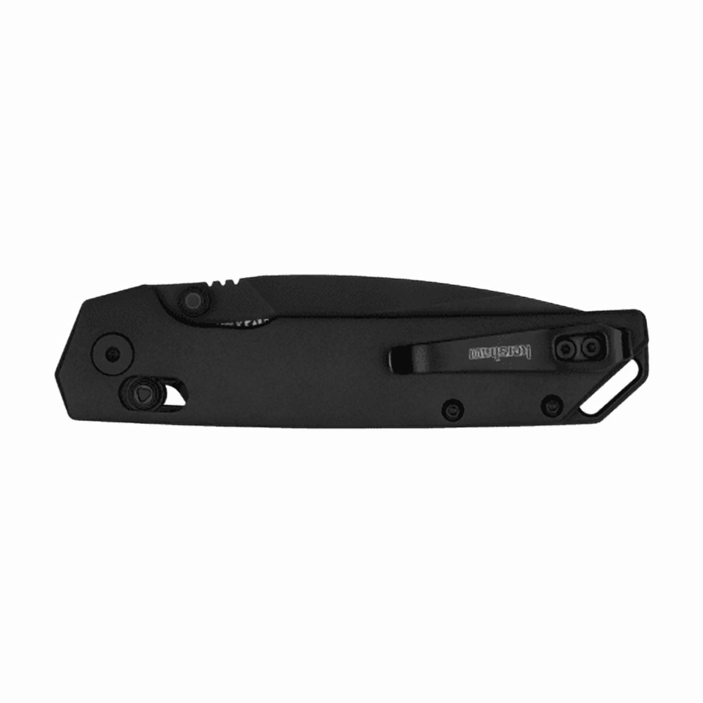 Kershaw Knives Iridium DuraLock Black Aluminum Black PVD D2 Tool Steel Pocket Knife