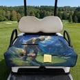 thumbnail image 2 of Yuyamidu Savage Golf Cart Seat Covers with Pockets Golf Sports Golf Cart Seat Towel Blanket for 2-Person Seats Club Car Comfortable Soft Golf Cart Accessories, 2 of 8