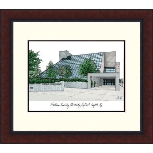 Campusimages MI984LR Oakland University Legacy Alumnus Framed Lithograph