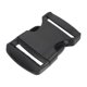 thumbnail image 4 of Hebillas de plástico Uxcell 12 paquetes Clips de liberación lateral rápida negras de 39 mm, 4 of 5