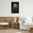 thumbnail image 3 of Stupell Industries Vintage Bicycle with Florals Transportation Painting Brown Floater Framed Canvas Art Print Wall Art, 21 x 31, 3 of 10