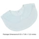 thumbnail image 5 of Cuello falso desmontable Alt Ropa Dickey Suéter Blusa Media camisas para trajes de negocios Ropa de ropa Accesorios Blanco 2 Paquete Advancent AP008266-01B, 5 of 5